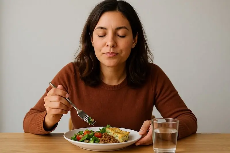 Pravilno žvakanje hrane polako i zatvorenih usta